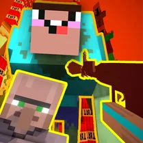 Play Noob vs Village - Destruction Simulator