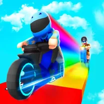 Play Obby: Bike Mania - Free Math Game