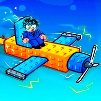 Play Obby: Build a Plane 100% Original - Free Math Game