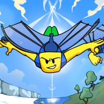 Play Obby: Glider Simulator - Free Math Game