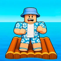 Play Obby: Raft Tycoon. Ocean of Money! - Free Math Game