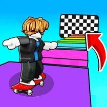 Play Obby: Skateboard Race