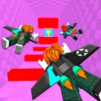 Play Obby, but you're on a Jetpack! - Free Math Game