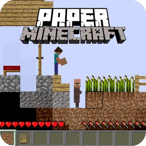 Play Paper Minecraft