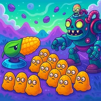 Play Plants vs. Zombies: Alien Biome