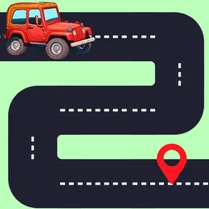Play Plot the route of the road - Jeu de mathématiques gratuit