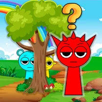 Play Prop and seek: Sprunki hide and seek with things! - لعبة الرياضيات المجانية