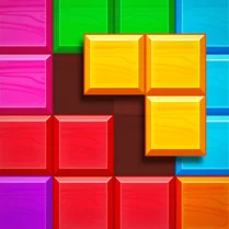 Play Puzzle With Colored Blocks