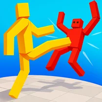 Play Ragdoll Battle Royale! Throw Down the Enemy! - Free Math Game