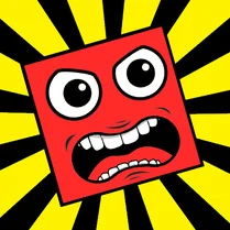 Play Red Cube in Dash Geometry - Jeu de mathématiques gratuit