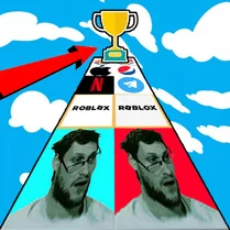 Play Robbie for two: Choose the right logo - Free Math Game