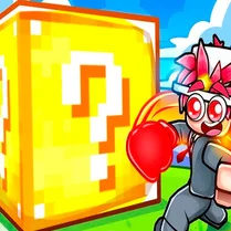 Play Robby: Lucky Blocks, Simulator!