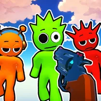Play Robby vs Sprunki 3D - find and defeat them all - Jeu de mathématiques gratuit