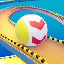 Play Roll a ball by physics!