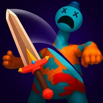 Play Rooms of Fear! Cut Poppy Monsters with the Sword! - Free Math Game
