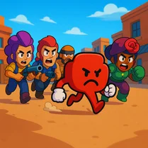Play Run away from the brawlers - Jeu de mathématiques gratuit