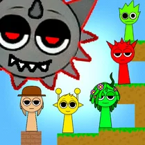 Play Run away from Sprunki Eater