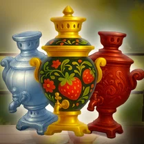 Play Samovars of the USSR: Tea Party in Autumn! - Jeu de mathématiques gratuit