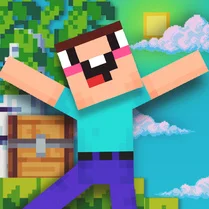 Play Skyblock Survive With Noob!
