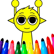 Play Sprunki - Coloring Book for Kids