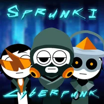 Play Sprunki Cyberpunk