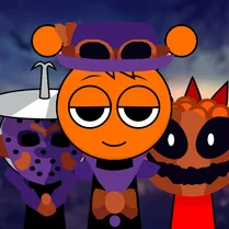 Play Sprunki on Halloween - Jeu de mathématiques gratuit