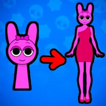 Play Sprunki: Merge Girls Sprunki - Бесплатная математическая игра