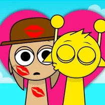 Play Sprunki Sinner Kiss