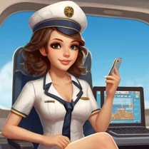 Play Stewardess Rush - Free Math Game