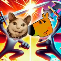 Play Stick: Meme Battle - Free Math Game