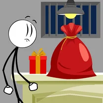 Play Stick New Year's Prison Break - لعبة الرياضيات المجانية