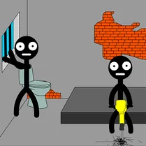 Play Stickman escapes from prison