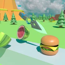 Play Super knife. Cutting blade
