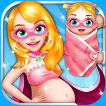 Play Superhero Mommy's New Baby - Jeu de mathématiques gratuit
