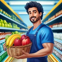 Play Supermarket Simulator: Store Cashier