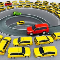 Play Traffic jam in the parking lot