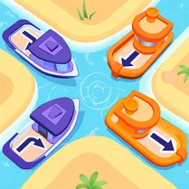 Play Traffic jam on the River! Untangle the Boats