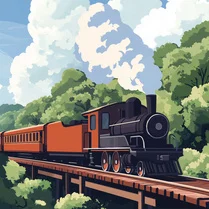 Play Trainy trains (Train simulator)