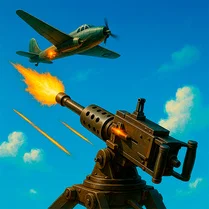 Play Turret Gunner: Air Raid - Free Math Game