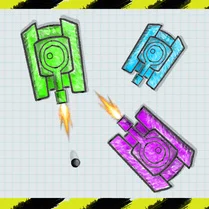 Play War Of Tanks: Paper Note - Free Math Game