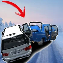 Play Winter rush on the roads - Jeu de mathématiques gratuit
