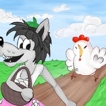 Play Wolf catch eggs
